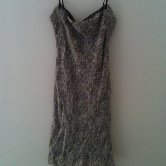Max Studio multi colored sun dress