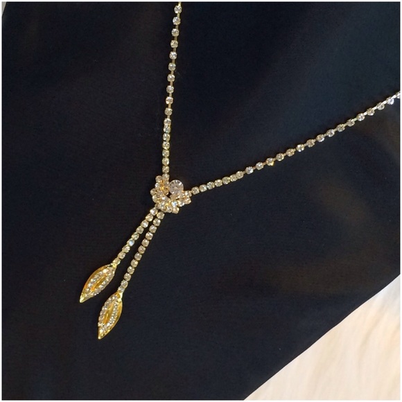 Goldtone Necklace & Earrings Set - Picture 3 of 3