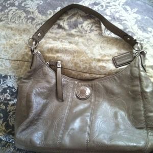 Coach bag patent leather
