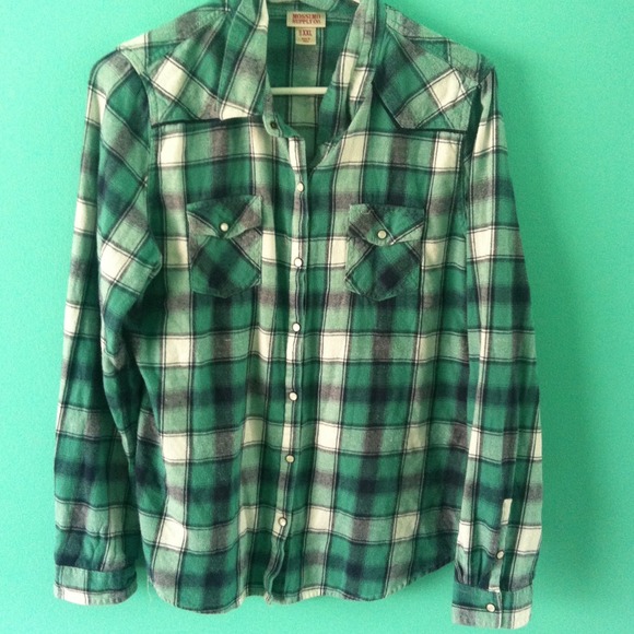 Plaid button up