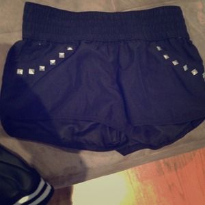 Studded swim shorts