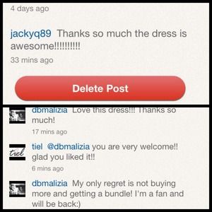 Just sharing feedback!!!