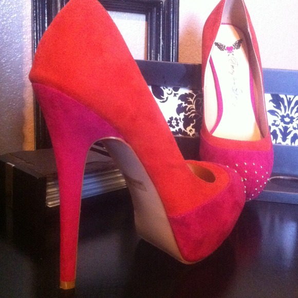 penny ❤'s Kenny studded platform heels - Picture 3 of 4
