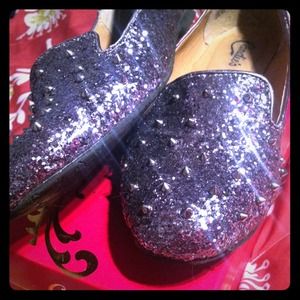 Candies Studded loafers!