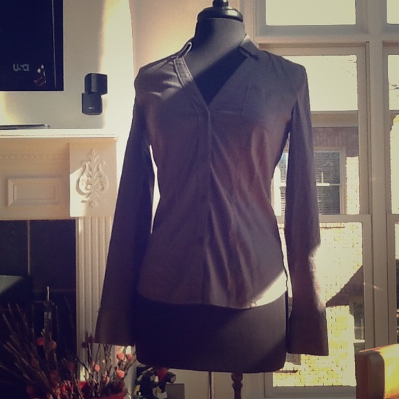 A/X Armani exchange button up collard shirt