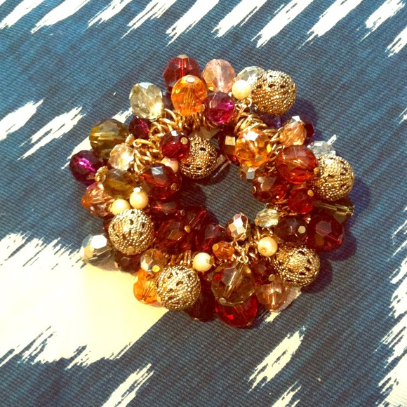 Colorful beaded bracelet