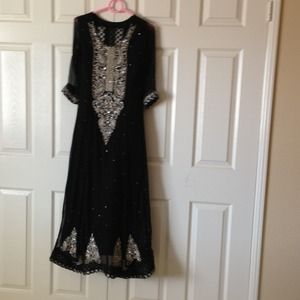 Black beautiful formal dress
