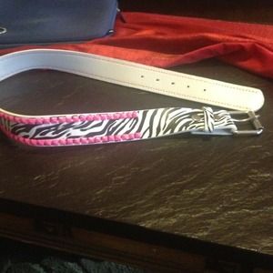 Zebra belt