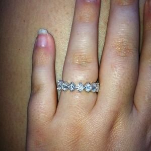 2.8 carat diamond eternity band!