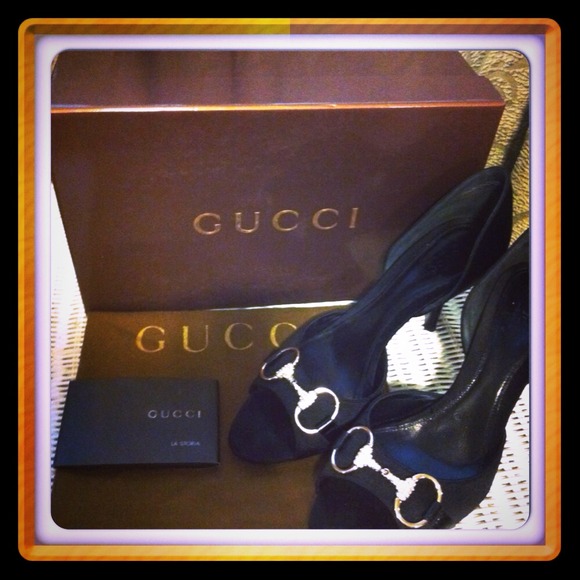 🌺Gucci Horsebit Heels with Swarovski Crystals🌹