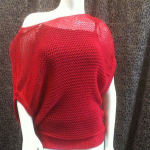 Red sweater super comfy