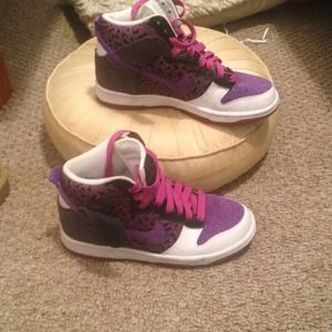 Nike 6.0 purple cheetah