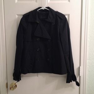 Black button-up jacket