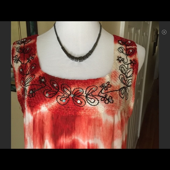 ⏬💖Hematite & Silver Block Necklace - Picture 5 of 5