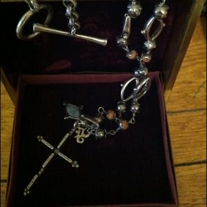 Lucky Necklace, jewelry dish, blowfish boots