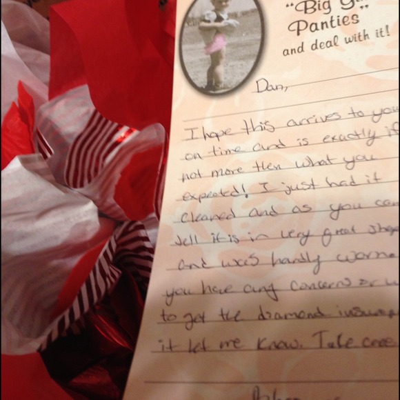 Dans gift