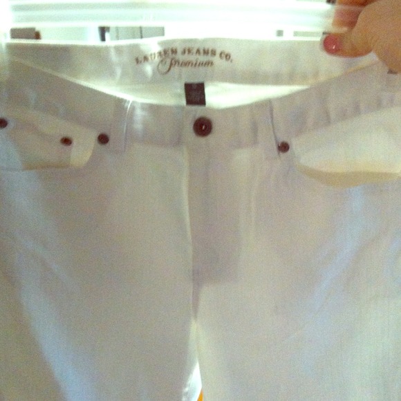 🔴ONHOLD🔴 Ralph Lauren - White straight Fit Jeans