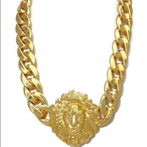 Lion head necklace