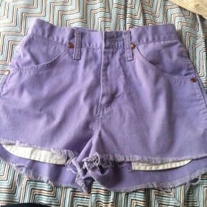 High wasted shorts
