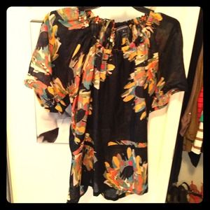 French Connection babydoll shirt