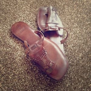 Brown sandals