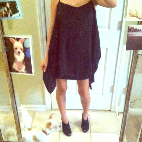 Trf By ZARA mini black dress Size M