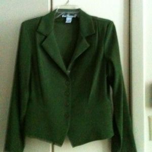 Green blazer