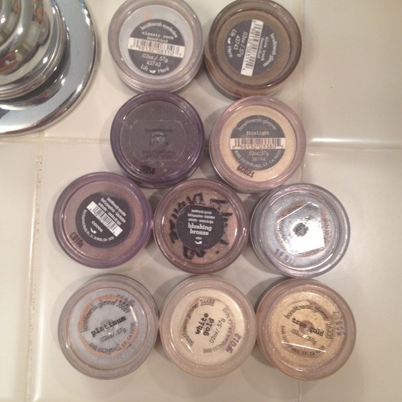 Bare minerals eyeshadows