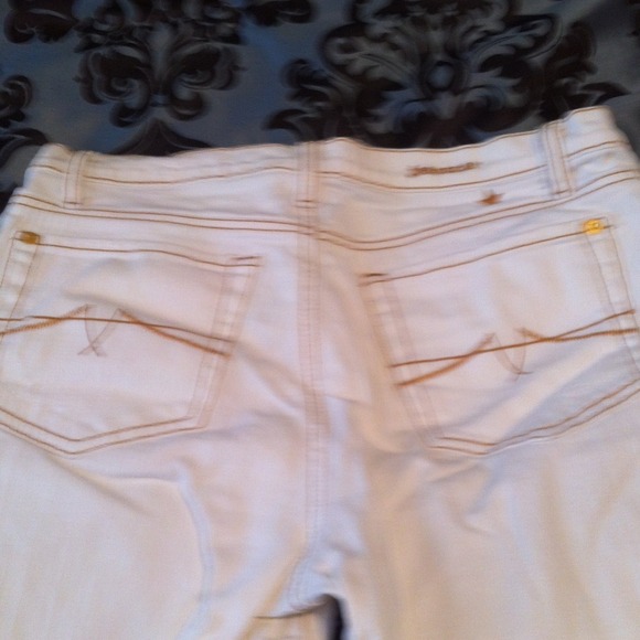 ⚡SOLD⚡NWOT- Jeanstar White Denim Jeans - Picture 4 of 4
