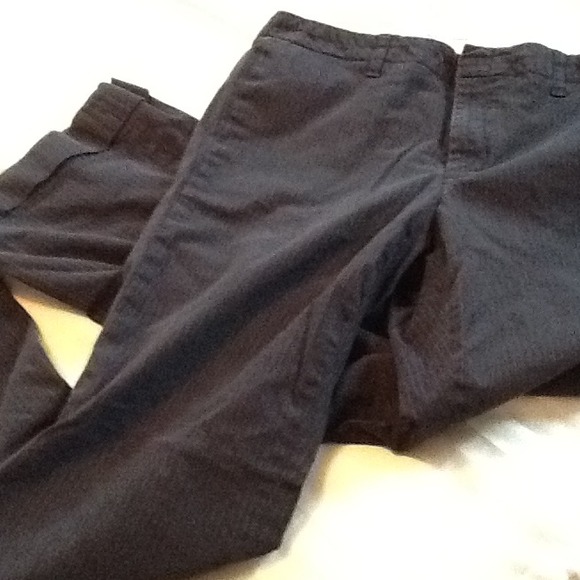 18. Charcoal pinstripe work pants