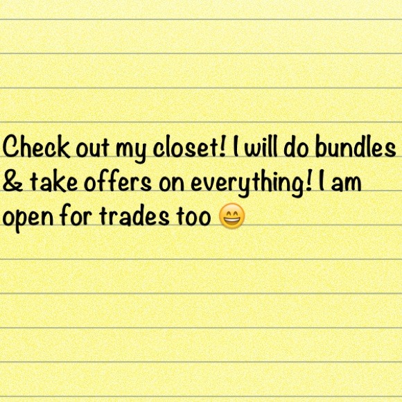 Make an offer on anything I have!