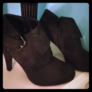 RESERVED bundle Black booties / boots sz 10