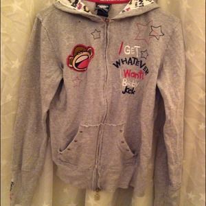 Adorable Grey Bobby Jack Hoodie!!