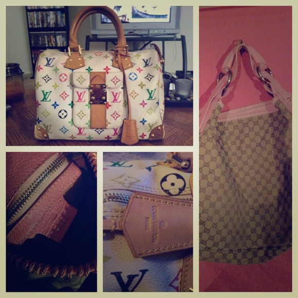 Louis Vuitton/Gucci hobo BUNDLE!