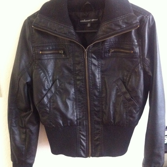 Faux Leather Jacket