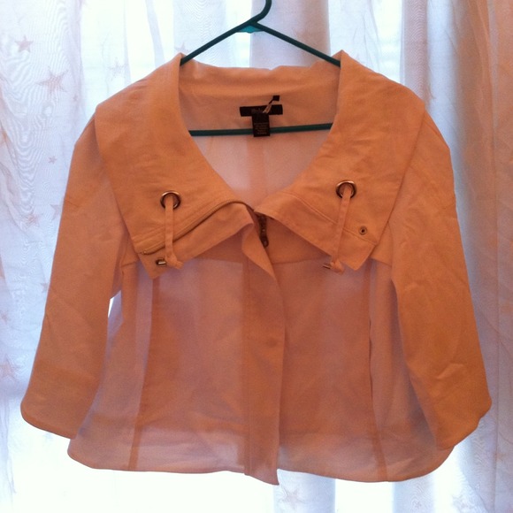 Adorable Style&Co White "Boating" Style Jacket!!