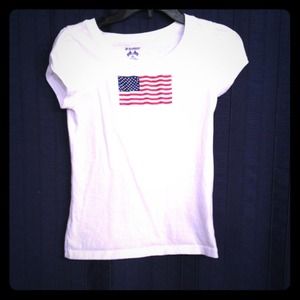 4th of July flag shirt