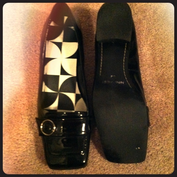 Nine West flats.  Worn 3 times