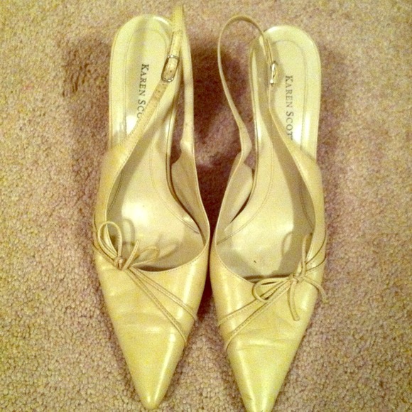 Off white heels