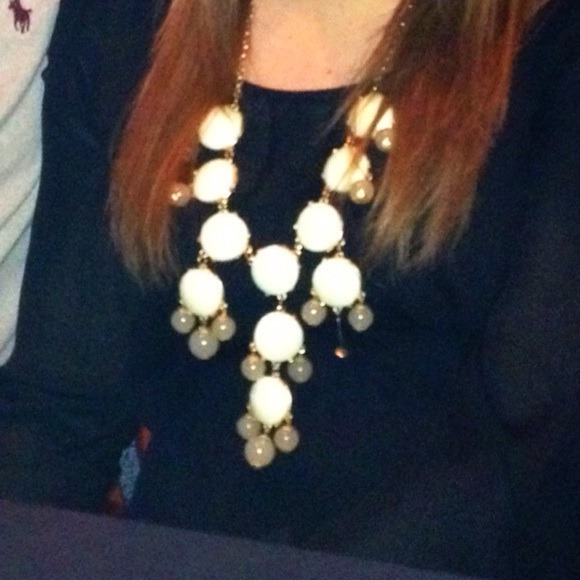 White Bubble Necklace