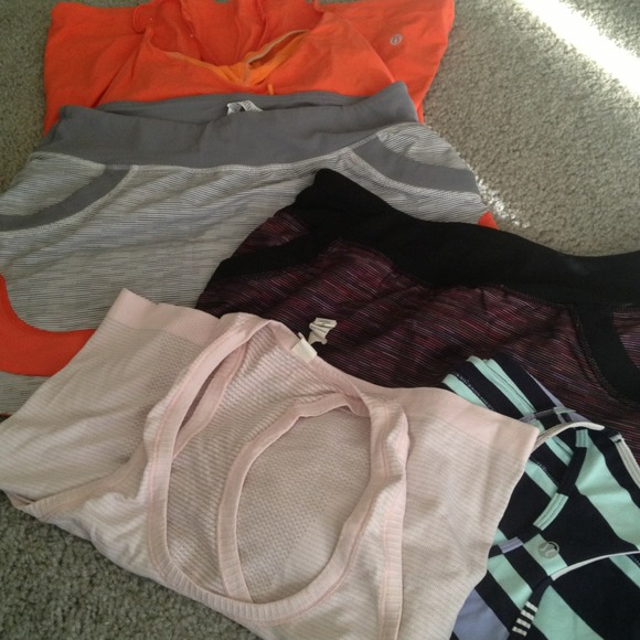 Sold! tanks and dark skirt sold!!!!Lulu lemon