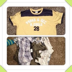 Set of boys American eagle and Hollister