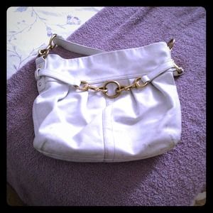Pre-Loved White authentic Coach Bag