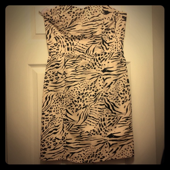 Animal Print Cocktail Dress