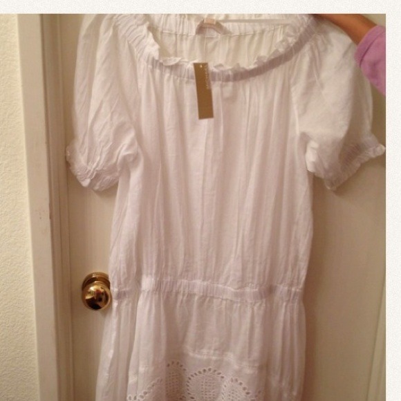 Michael Kors Tops - NWT Michael Kors white tunic.