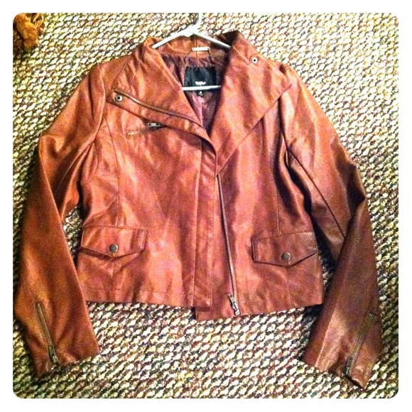 Jackets & Blazers - Faux leather jacket