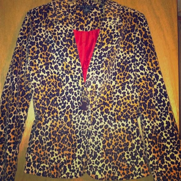 Animal Print Jacket