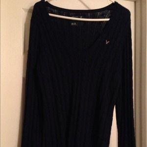 Dark Navy blue American Eagle sweater.  NWOT.  XXL