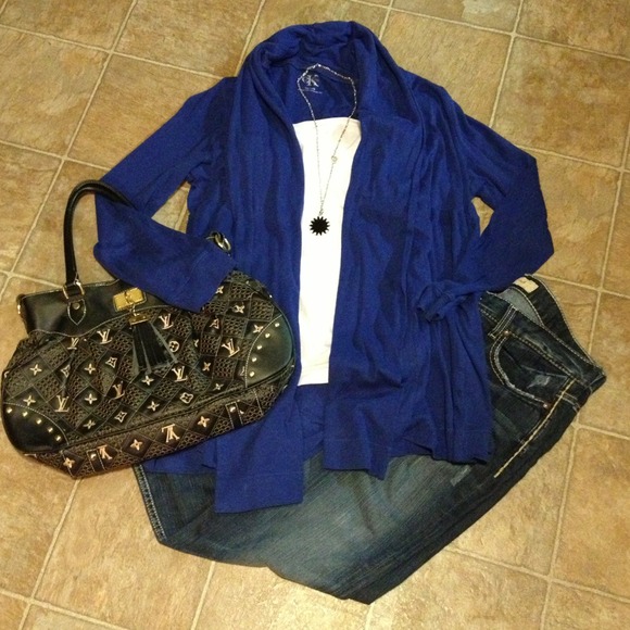 Calvin Klein Tops - RESERVED DO NOT BUY Bright Blue Top