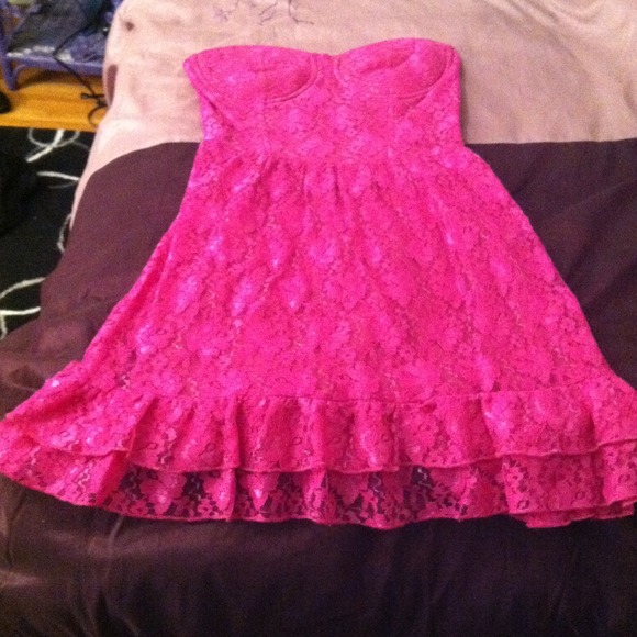 Charlotte Russe Floral Lace Party Dress!